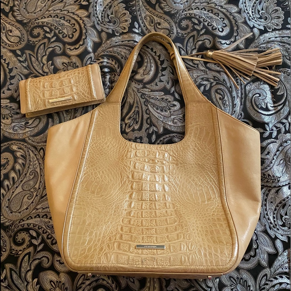 Brahmin handbag and wallet
